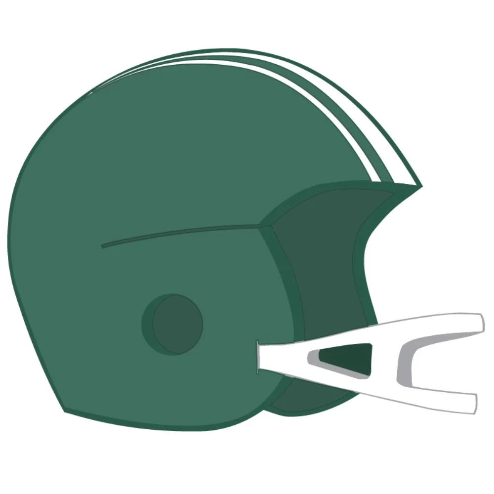 Casque de football en mousse