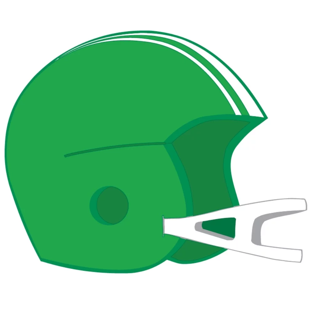 Casque de football en mousse
