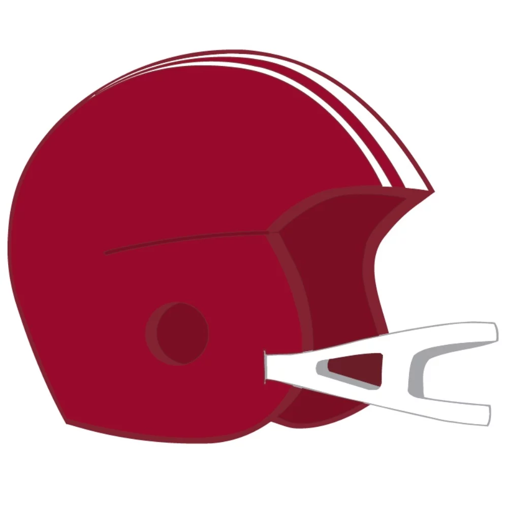Casque de football en mousse