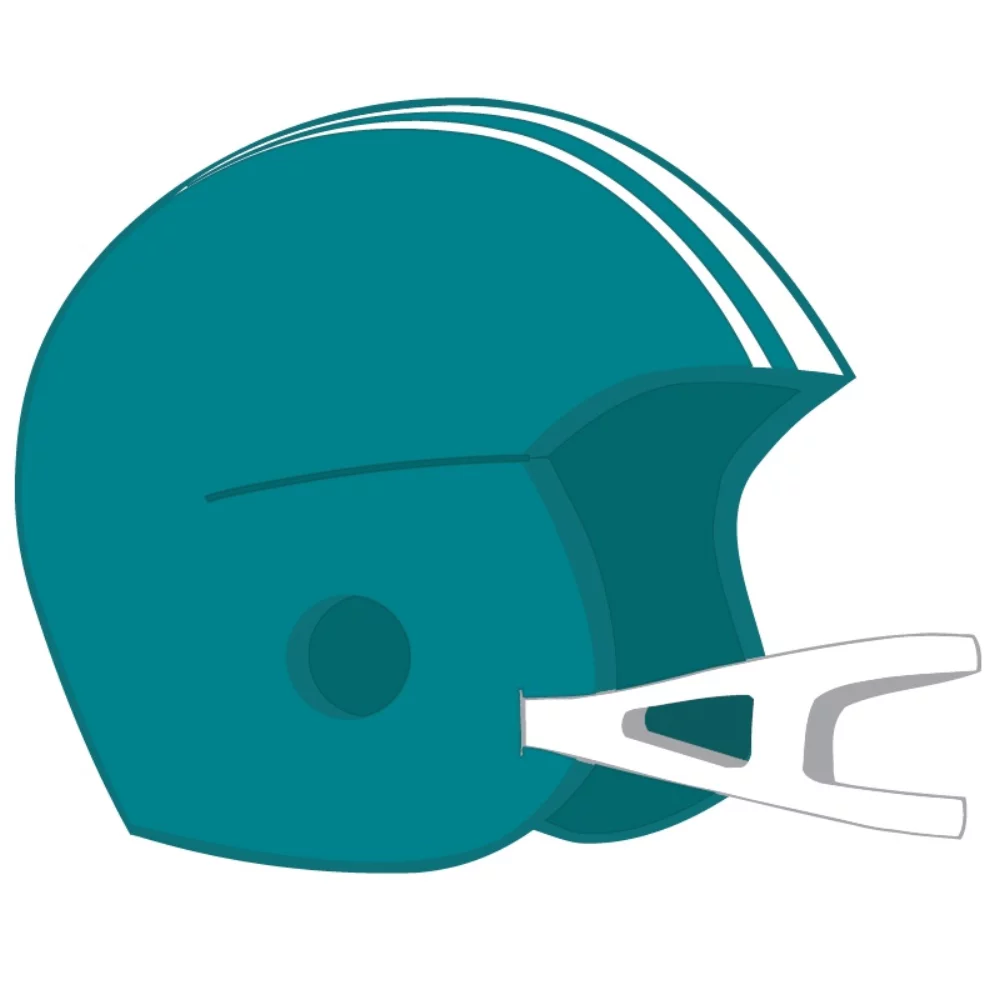 Casque de football en mousse