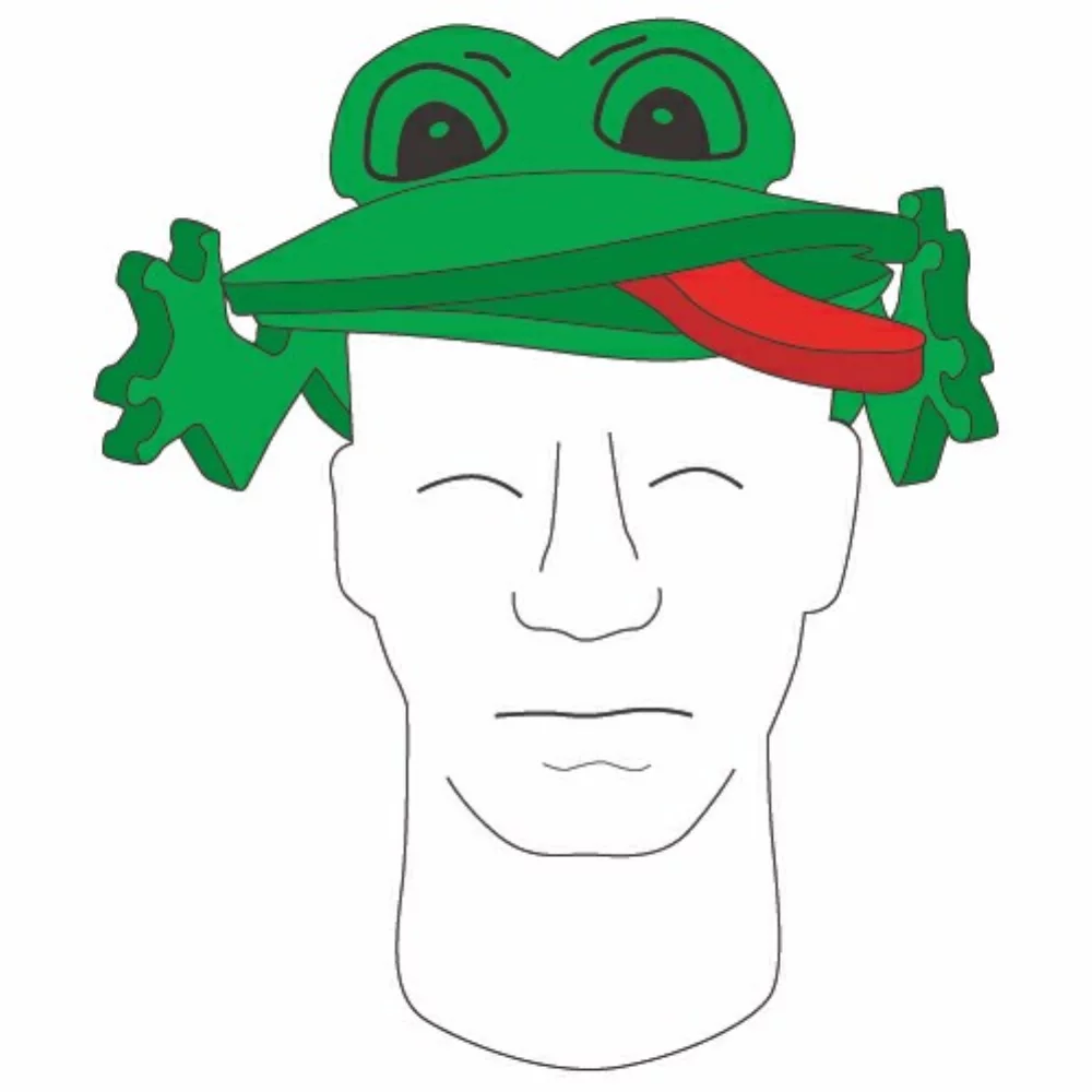 Visière de grenouille