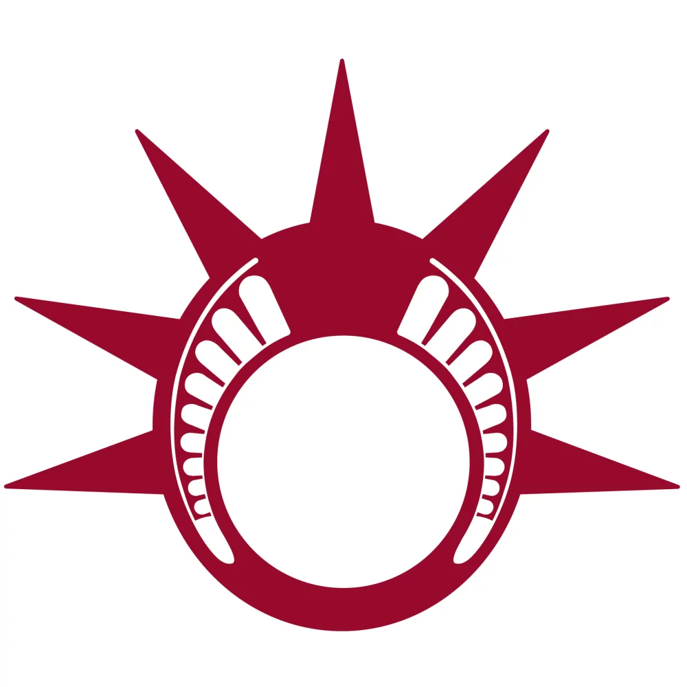 Visière de la couronne de la Statue de la Liberté