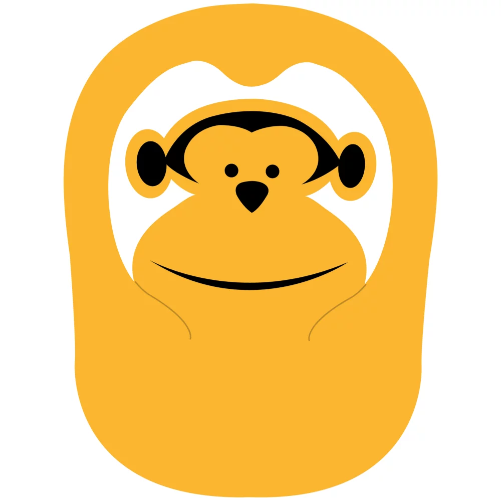Visière de protection anti-éclaboussures pour singe