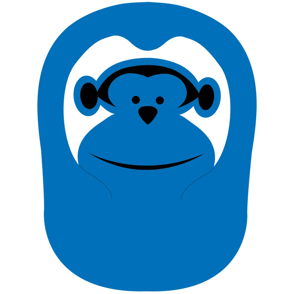 Visière de protection anti-éclaboussures pour singe