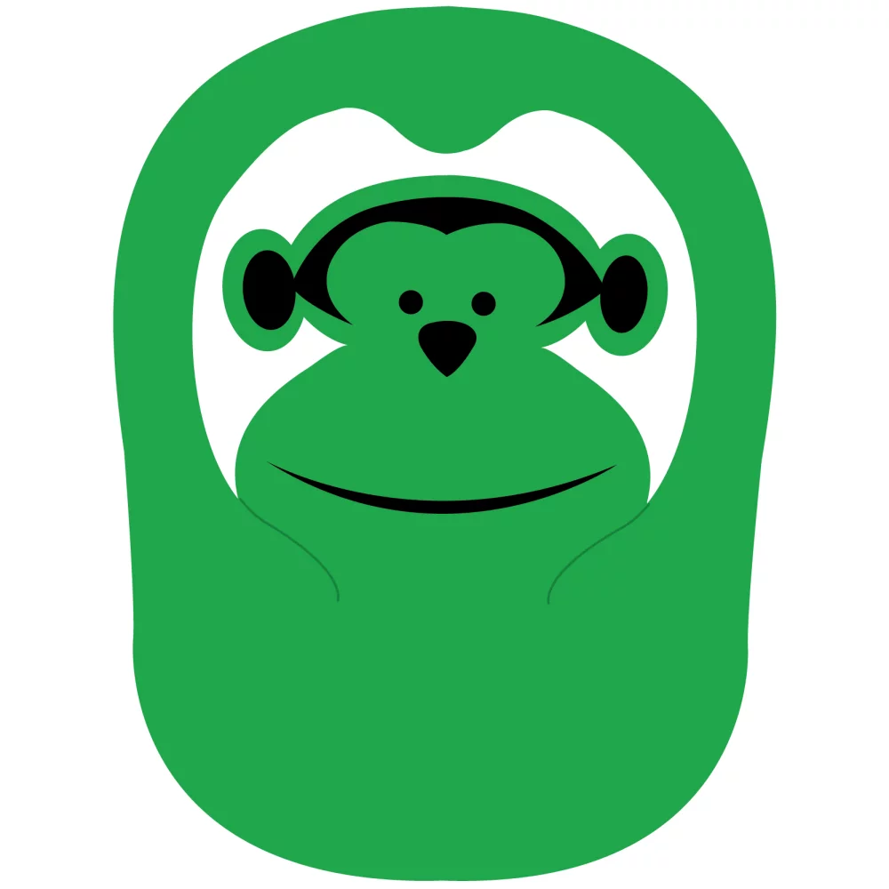 Visière de protection anti-éclaboussures pour singe
