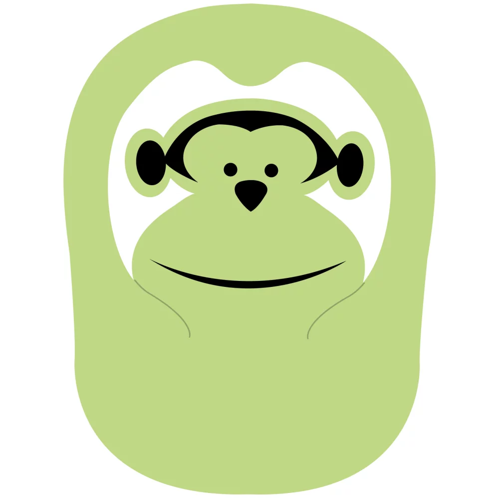 Visière de protection anti-éclaboussures pour singe