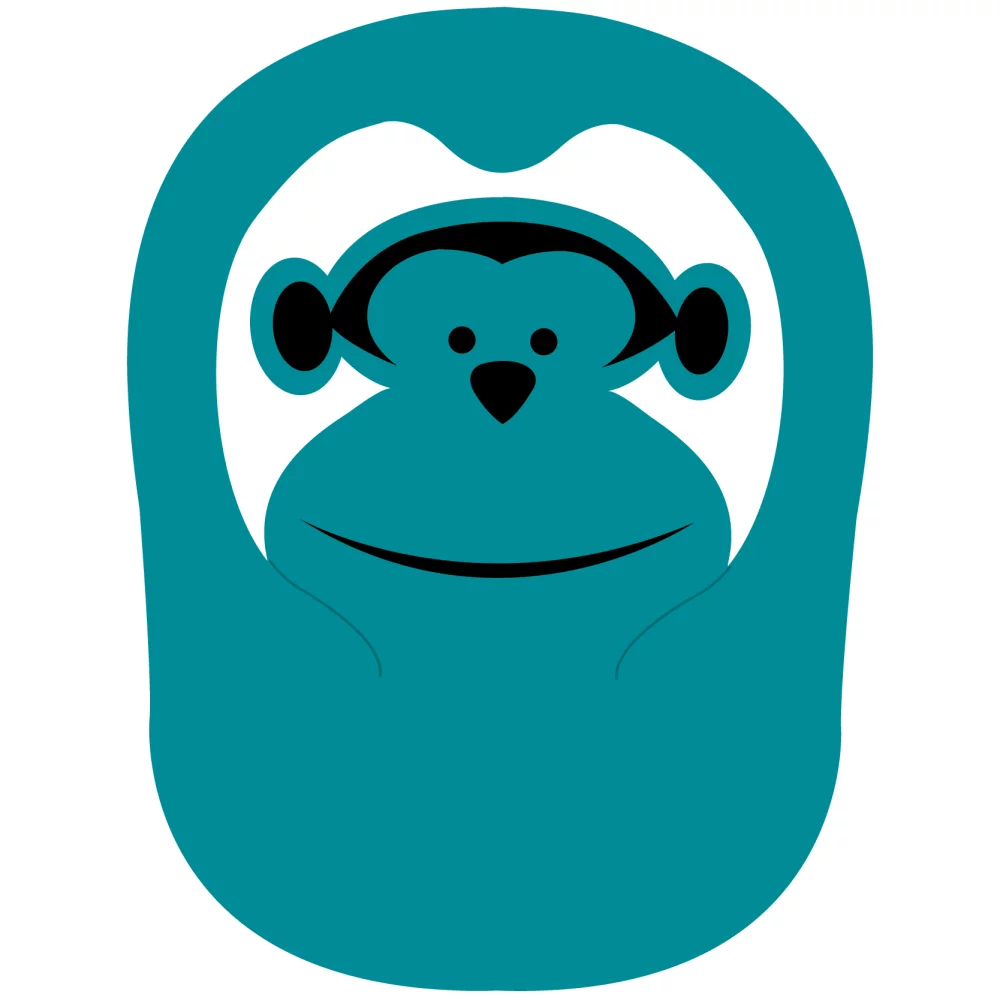 Visière de protection anti-éclaboussures pour singe