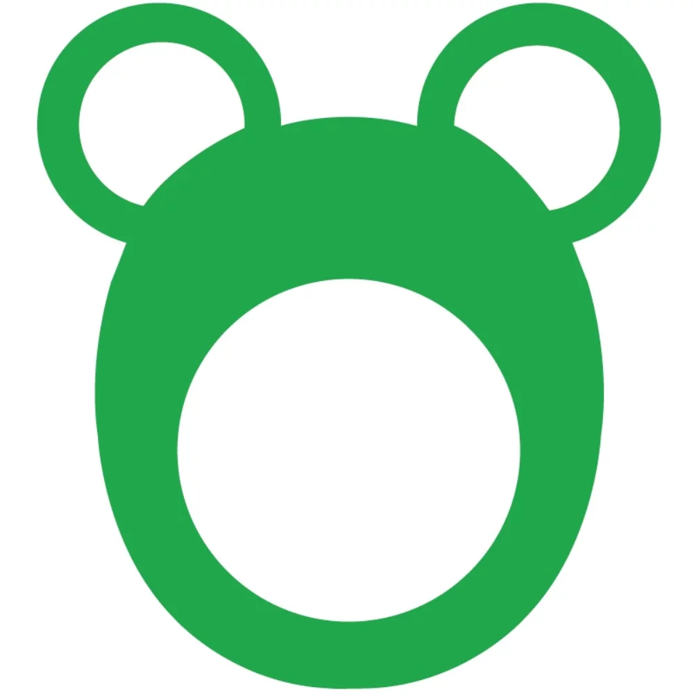 Visière à oreilles d'animaux arrondies