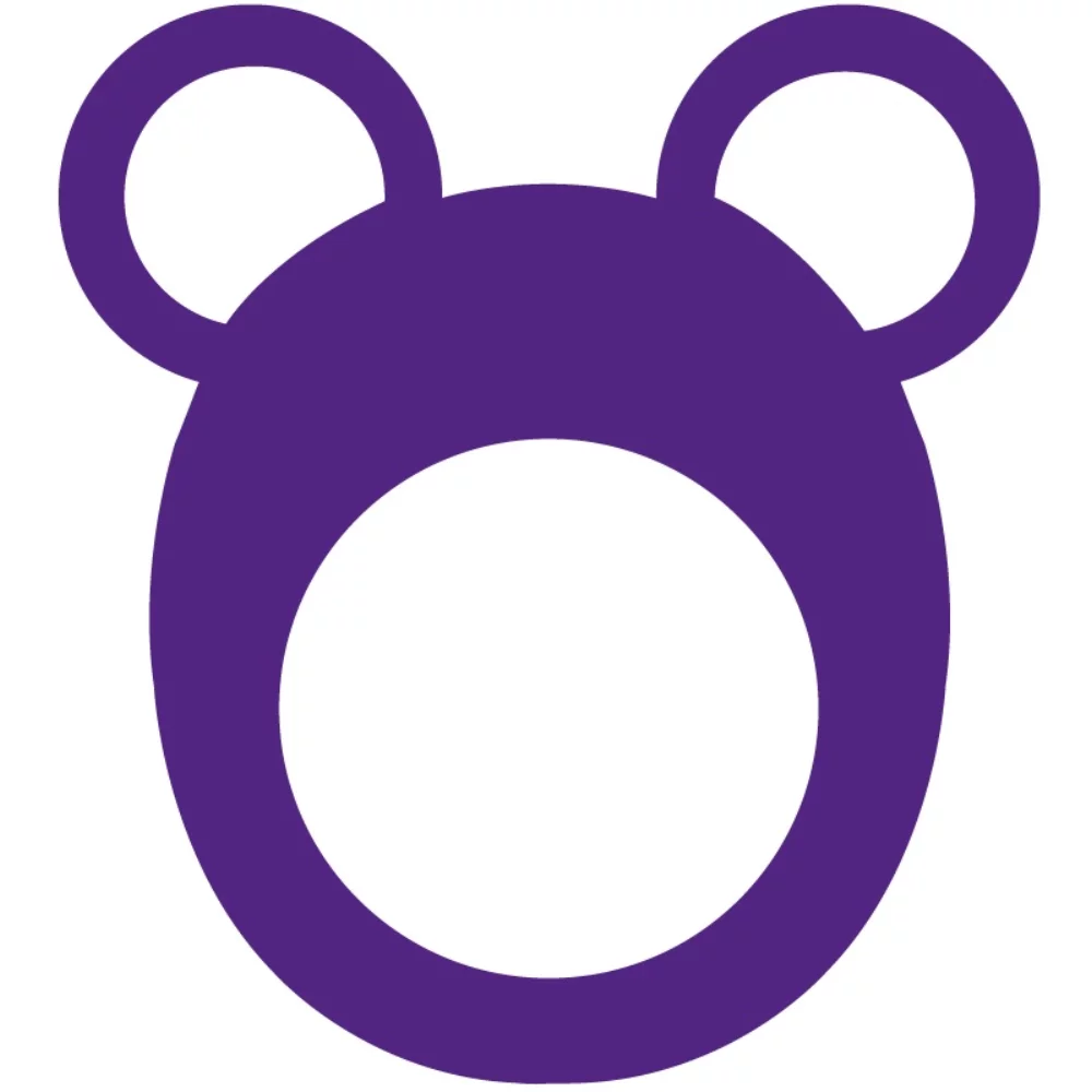 Visière à oreilles d'animaux arrondies