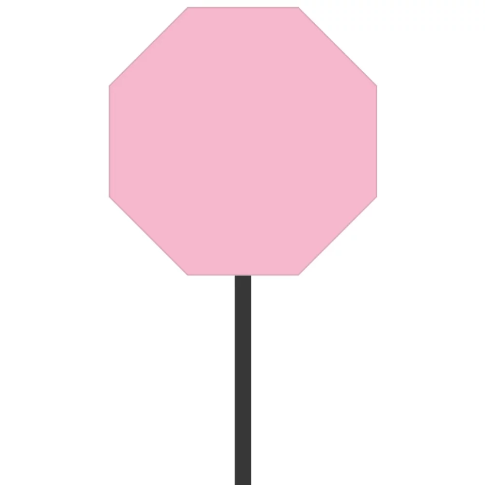 Embout d'antenne en mousse - Octogone