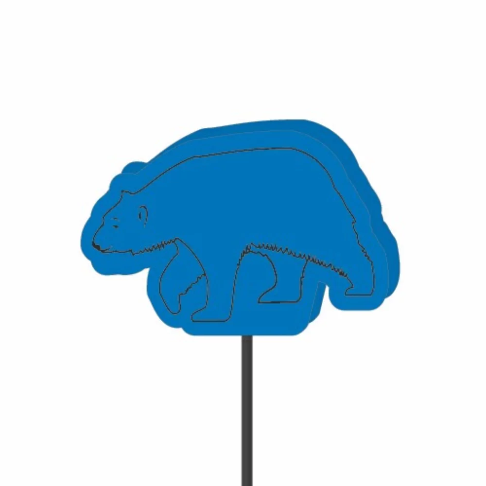 Embout d'antenne en mousse - Ours polaire