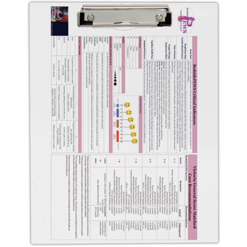 Colour Acrylic Clipboard w/ 4 Colour Process (9 1/2"x13"x1/8")