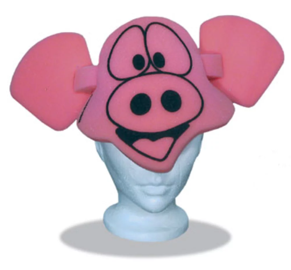 Chapeau de bandeau de tête de cochon