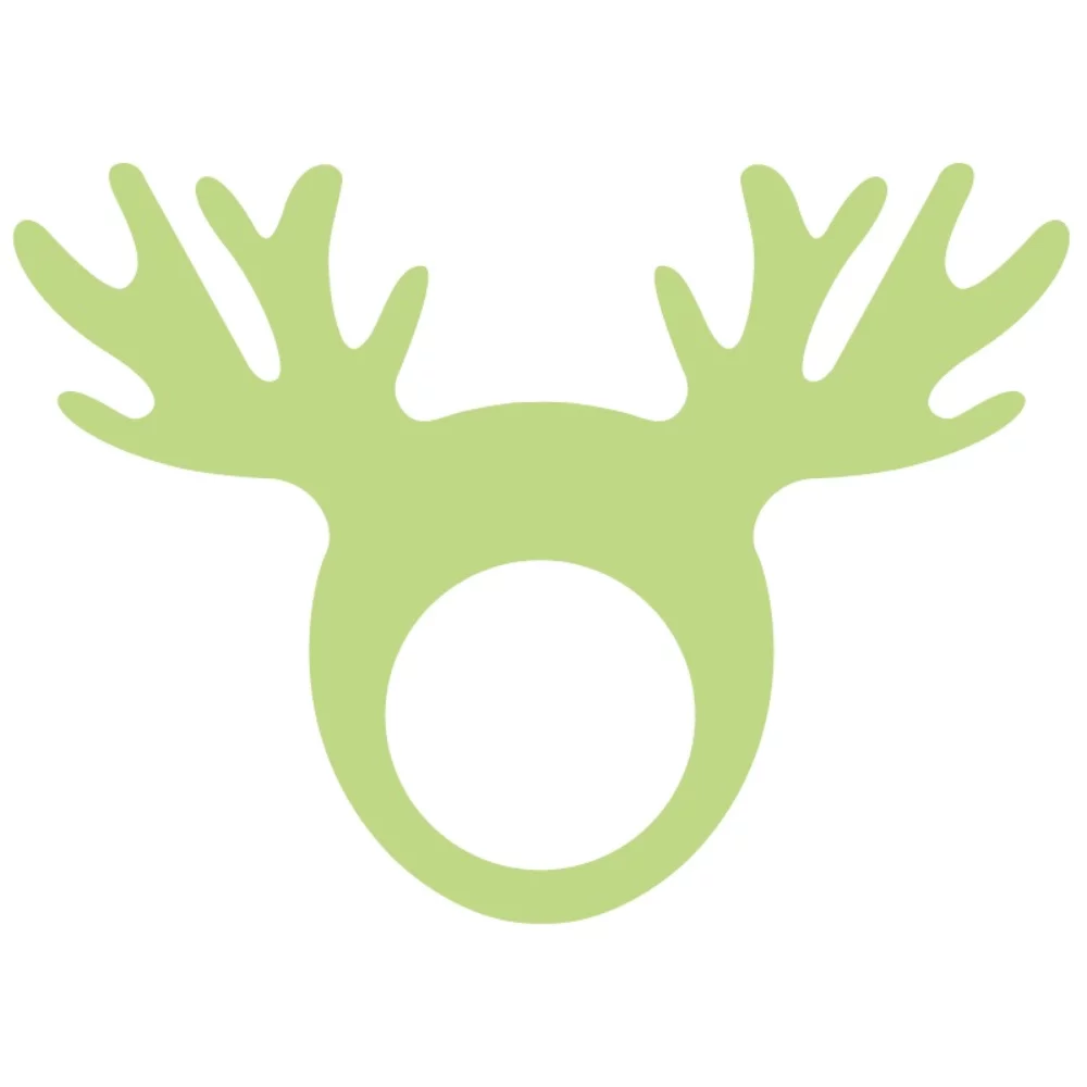 Large Antlers Foam Visor