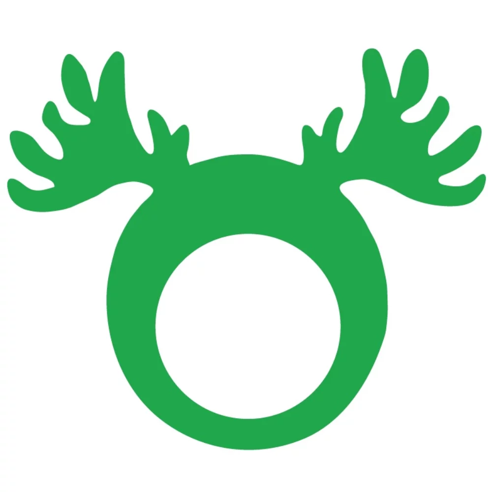 Reindeer Antler Pullover Visor