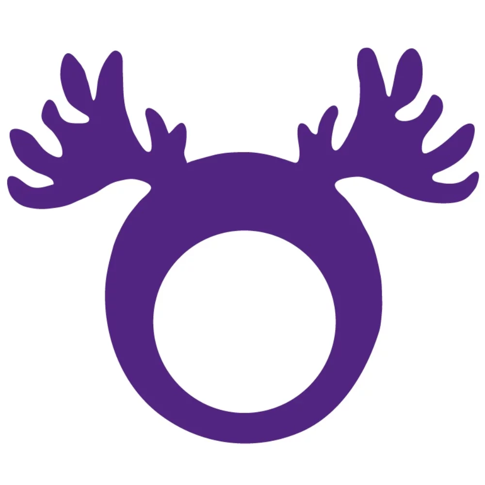 Reindeer Antler Pullover Visor