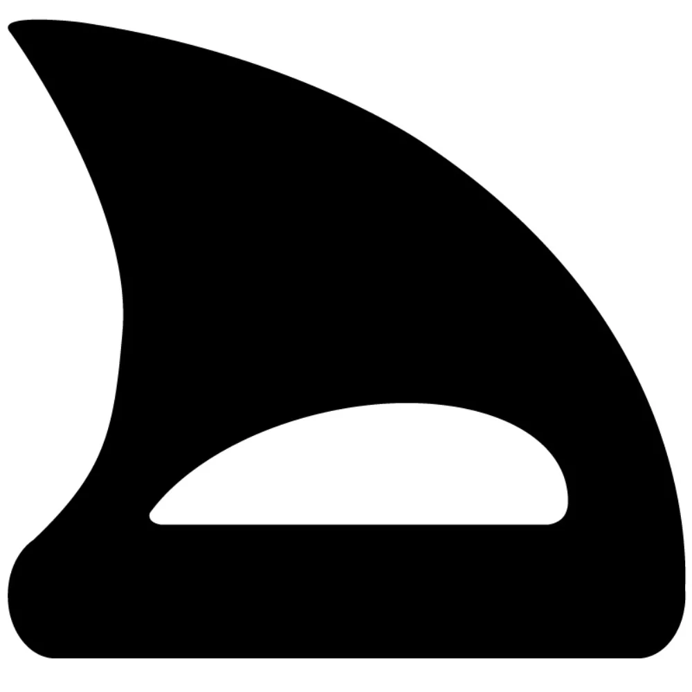 Chapeau en forme de nageoire de requin