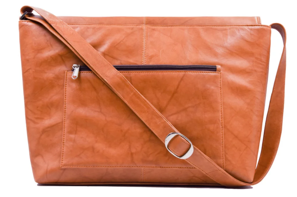 Ashlin® Designer Fredrick British Tan Classic Messenger Briefcase