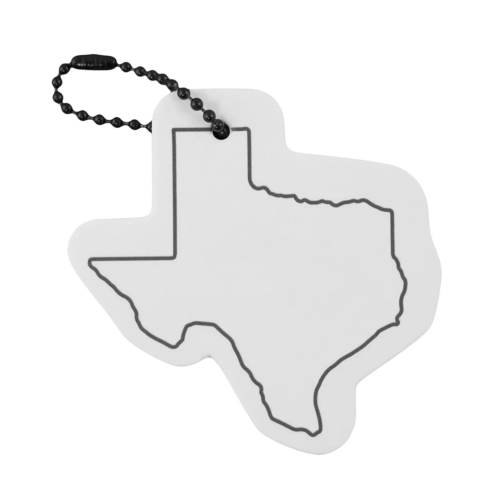 Étiquette de clé de l'État du Texas