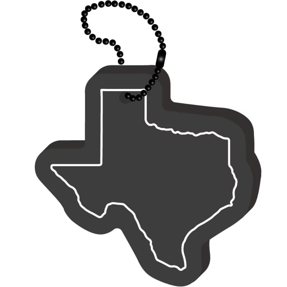 Étiquette de clé de l'État du Texas