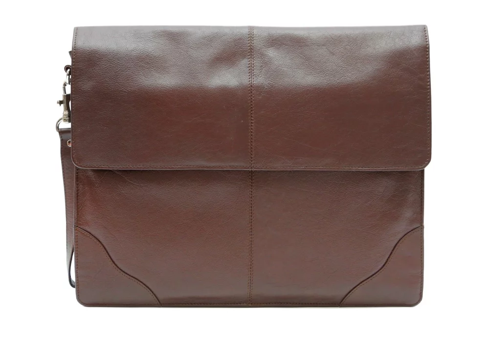 Ashlin® Designer Expresso Brown Sanmarino Underarm Briefcase - Valise