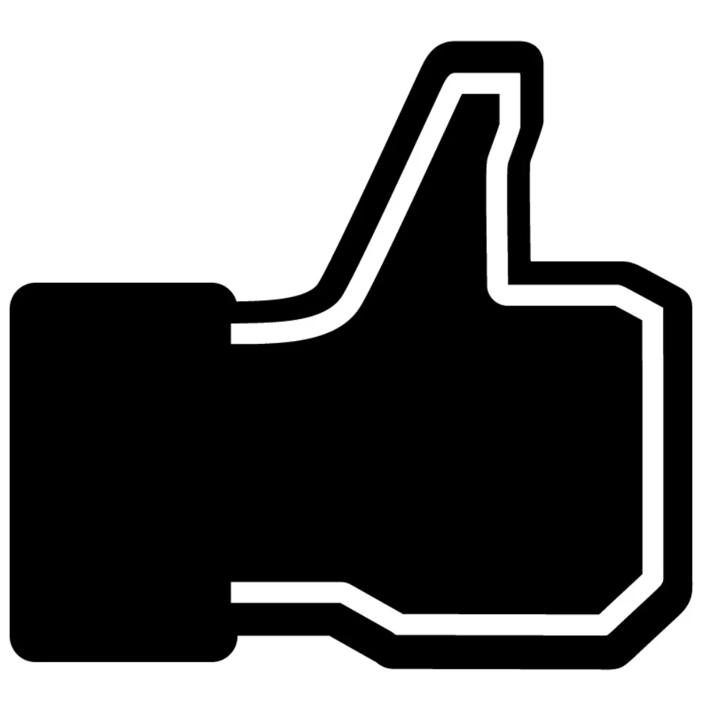 Mitt en mousse pour main Facebook