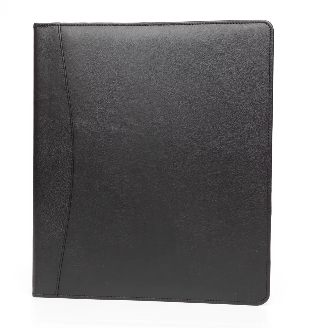1.5'' Ashlin® Designer Midnight Black Lorenz Napoli Napa Executive 3-Ring Binder