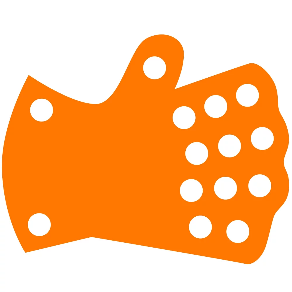 Hand Shape Test Tube Floatie