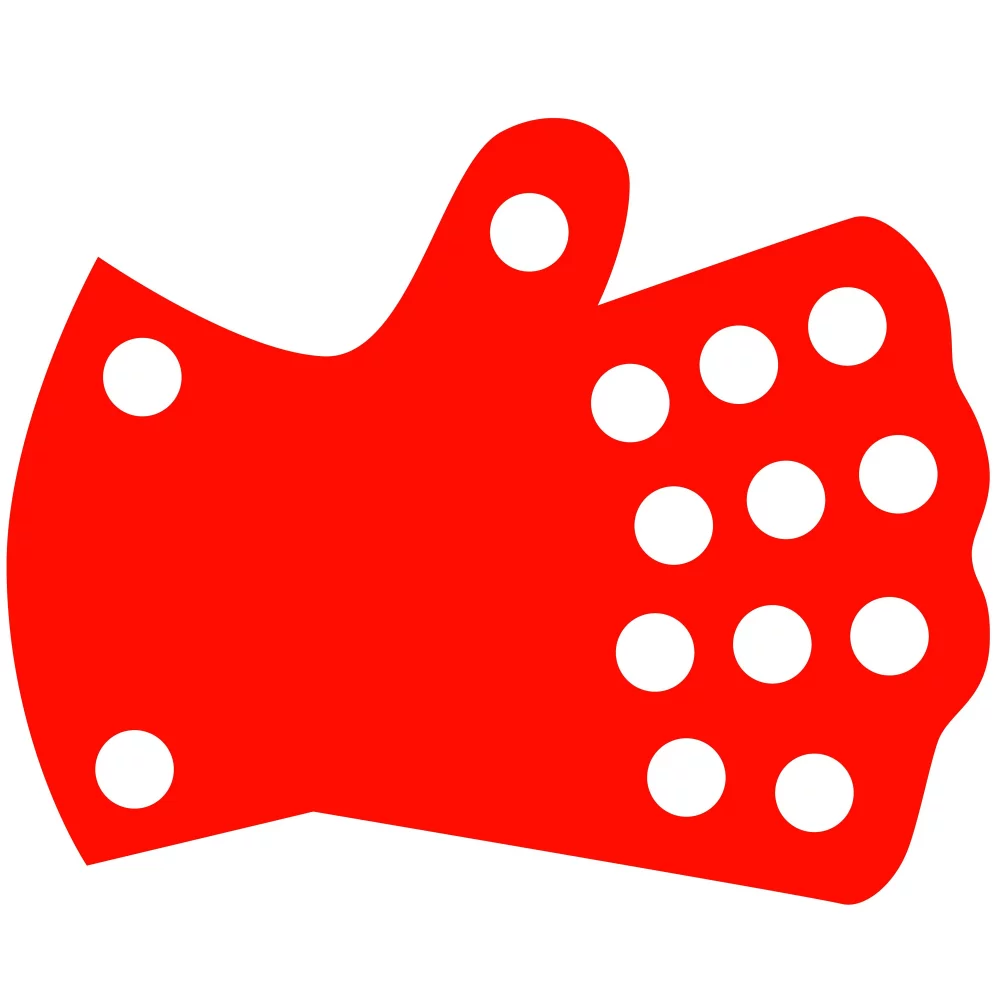 Hand Shape Test Tube Floatie