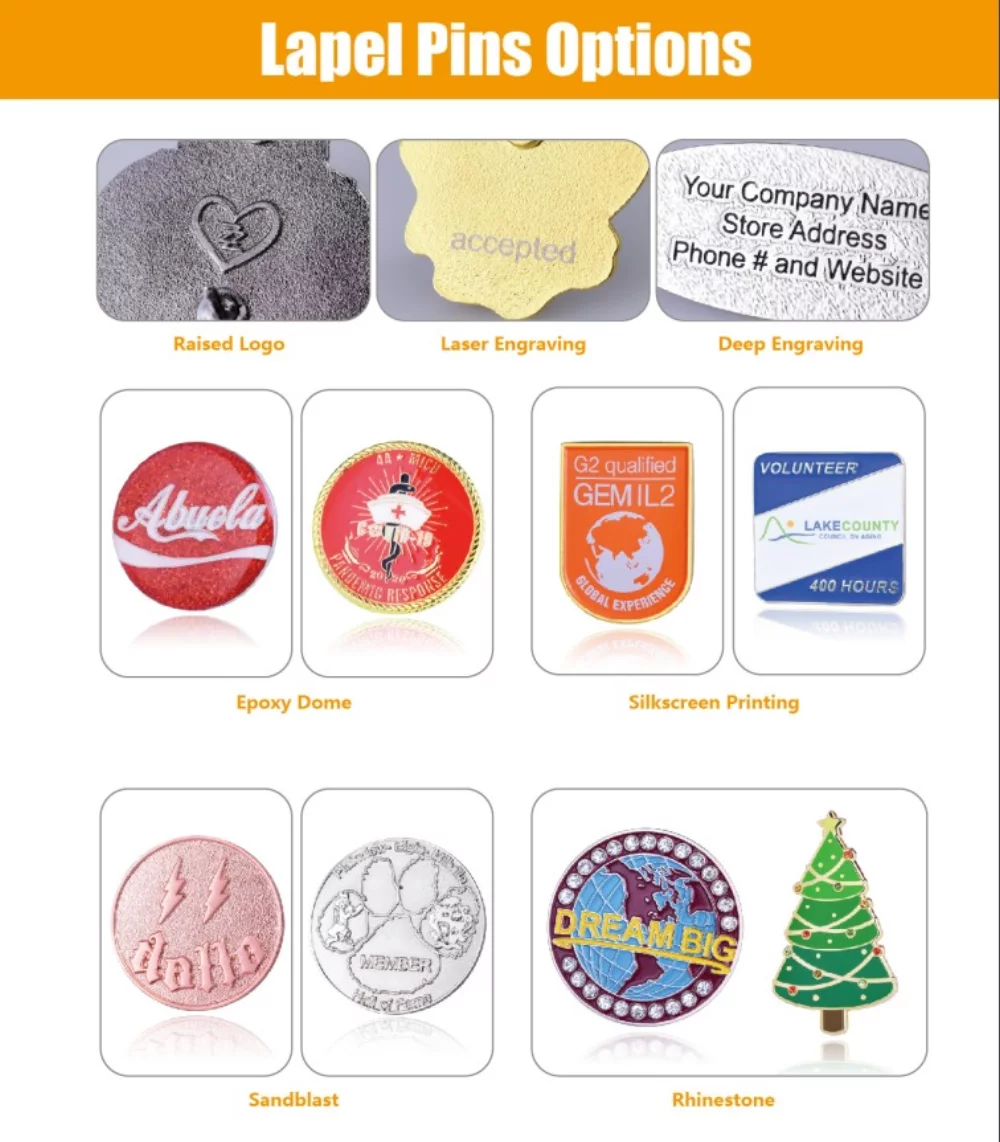 2.25" Brushed Antique Pin