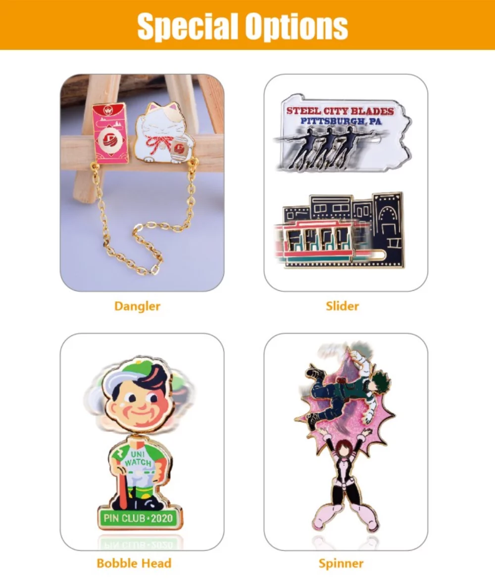 1-1/4" Economy Soft Enamel Pin