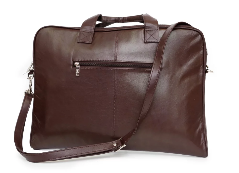 Ashlin® Designer Legend Expresso Brown Slim Laptop Case