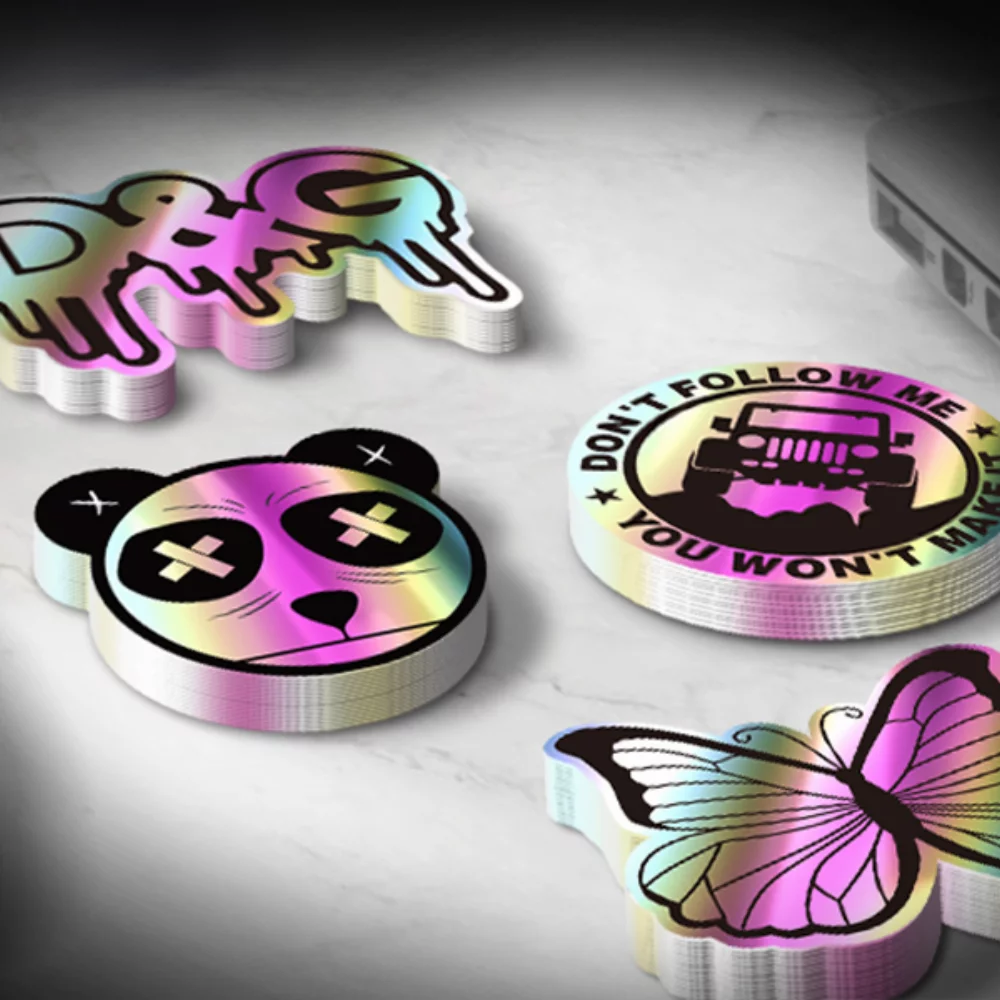 2" Custom Holographic Sticker