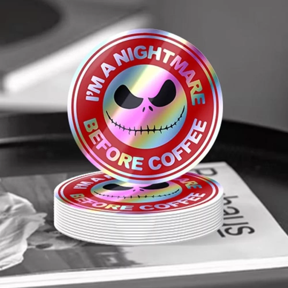 2" Custom Holographic Sticker