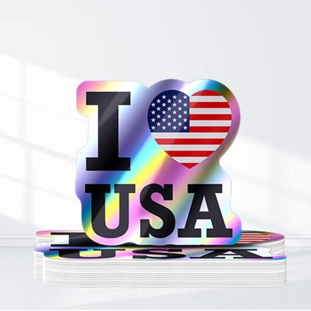 2" Custom Holographic Sticker