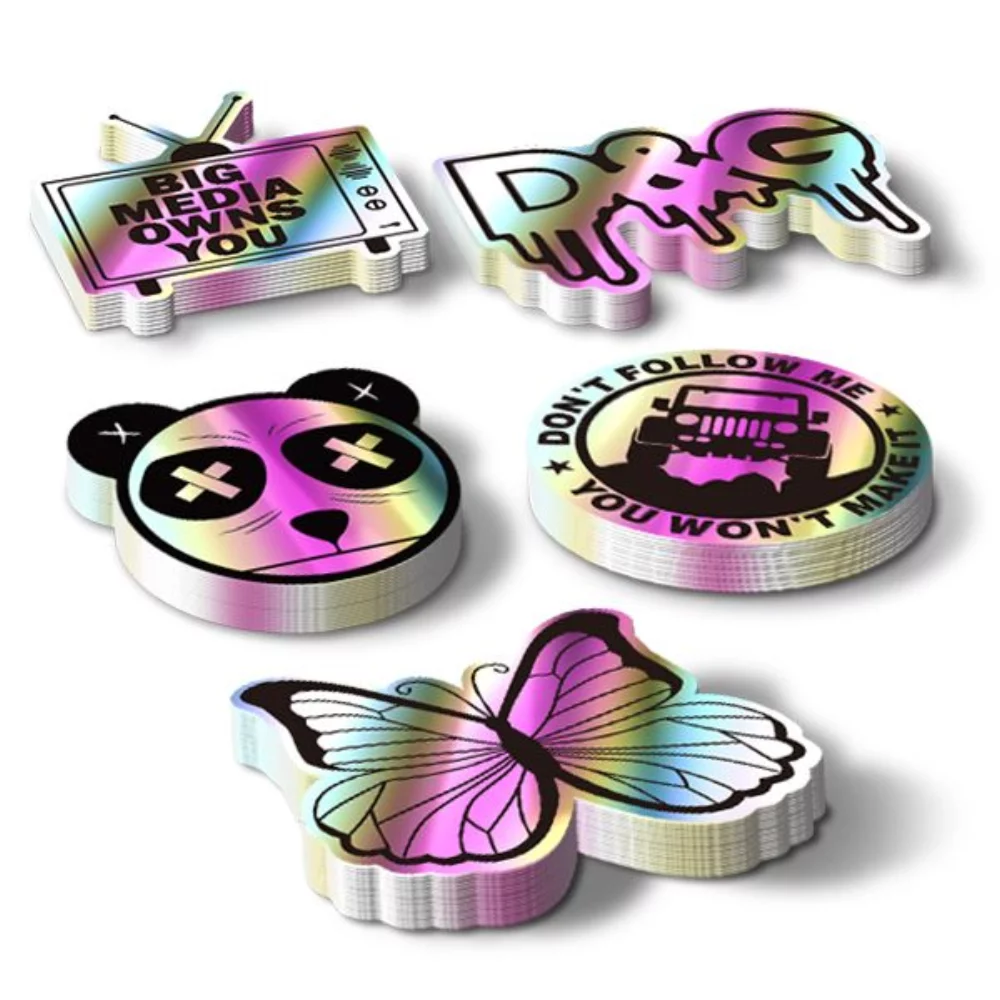 2" Custom Holographic Sticker