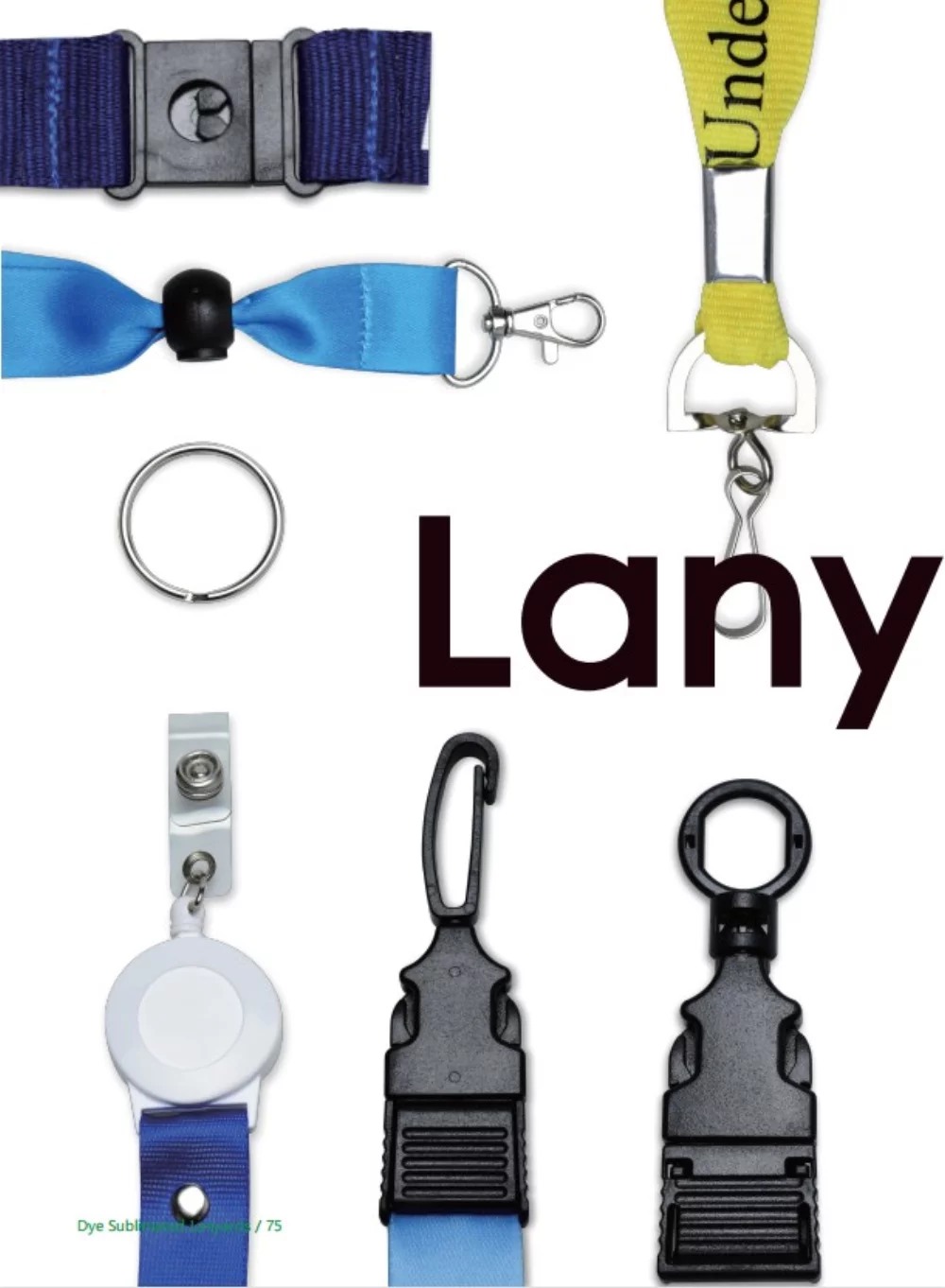 3/8" Imprinted Tubular Lanyards