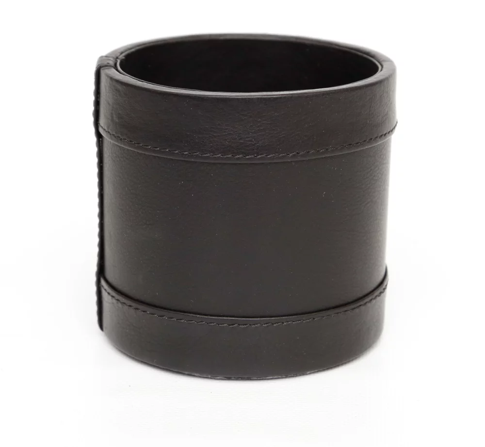 Ashlin® Designer Wicklow Midnight Black Round Pen Caddy