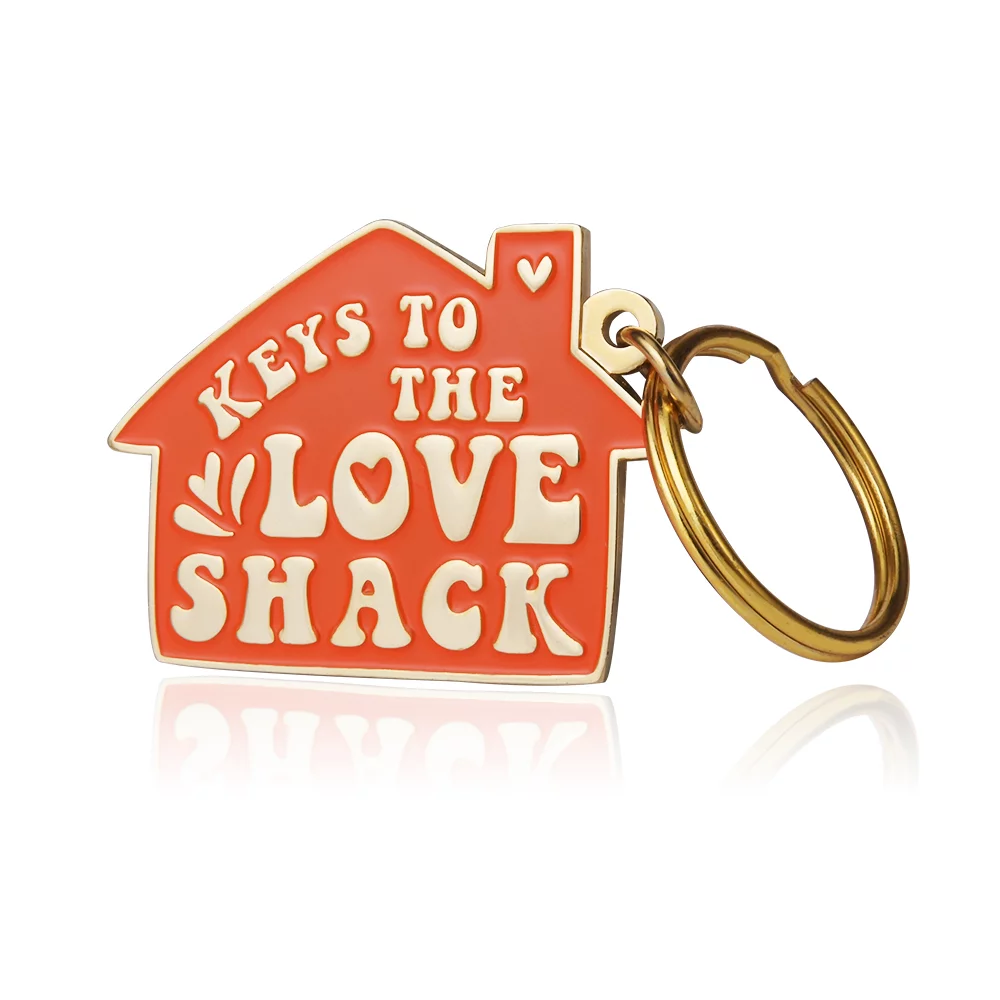 1.25" Die Struck Keychain (No Color)