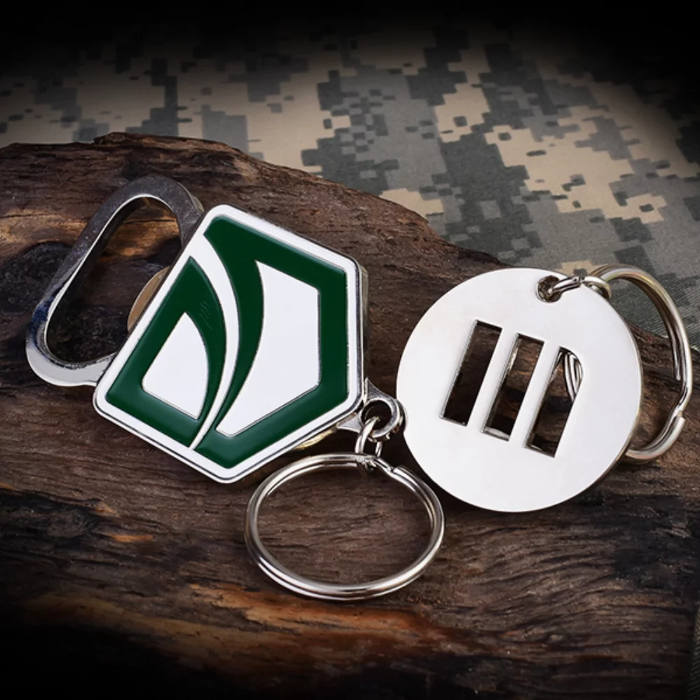 2.5" Soft Enamel Keychain