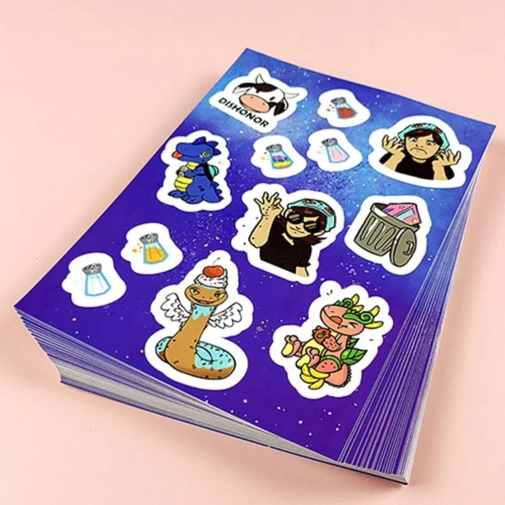 Custom Removable Sticker Sheets