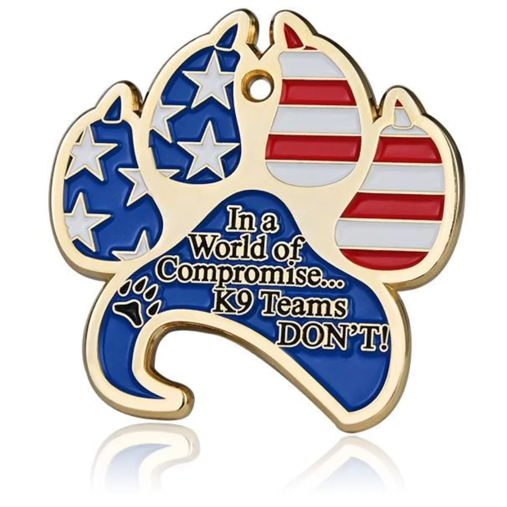 1.25" Soft Enamel Coins (Color 2 Sides)