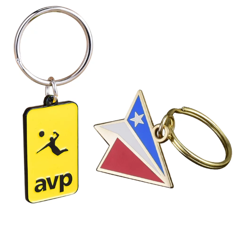 2" Die Struck Keychain (No Color)