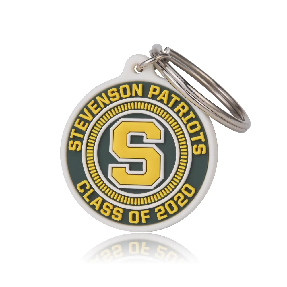 1.75" Custom 3D PVC Keychain