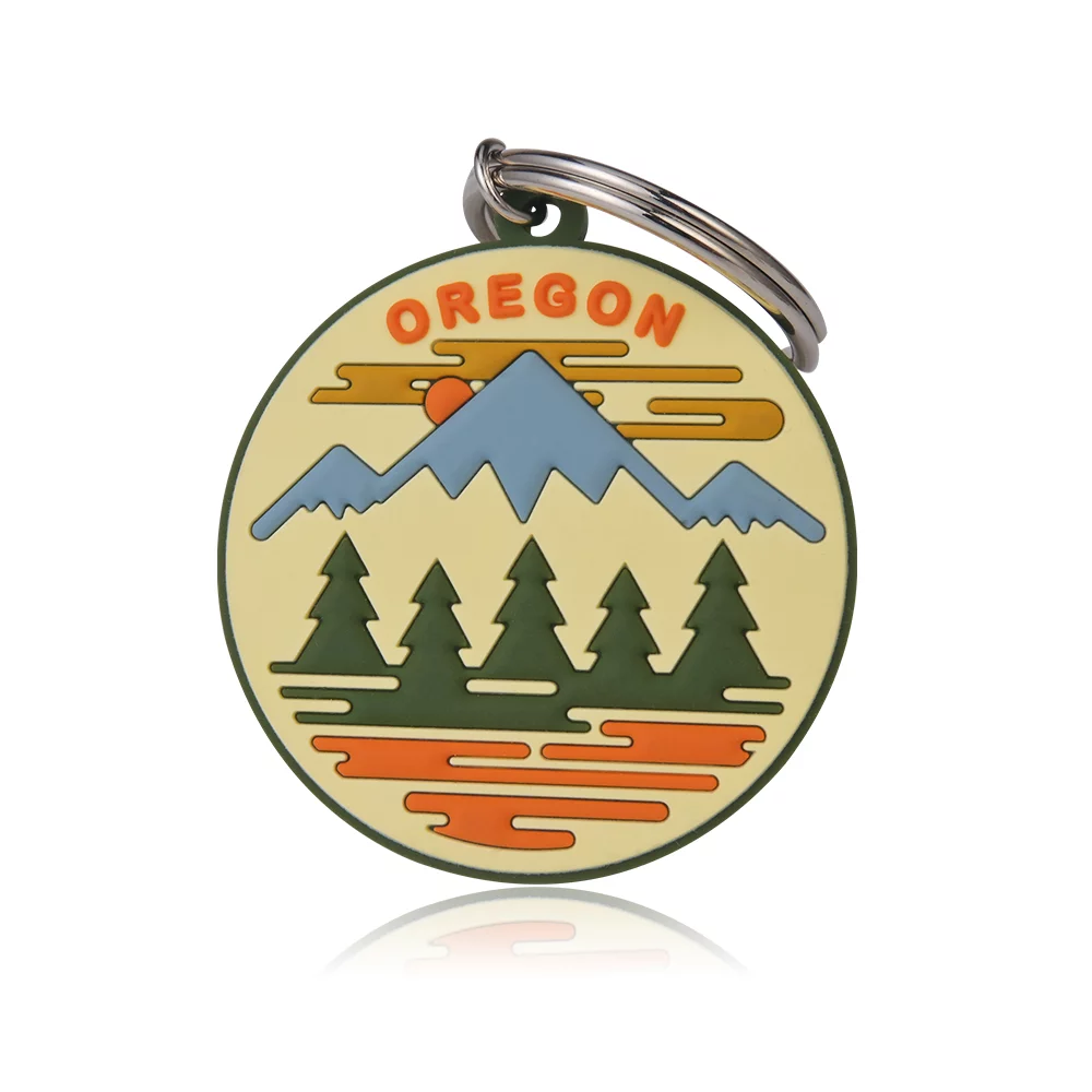 2.5" Custom 3D PVC Keychain