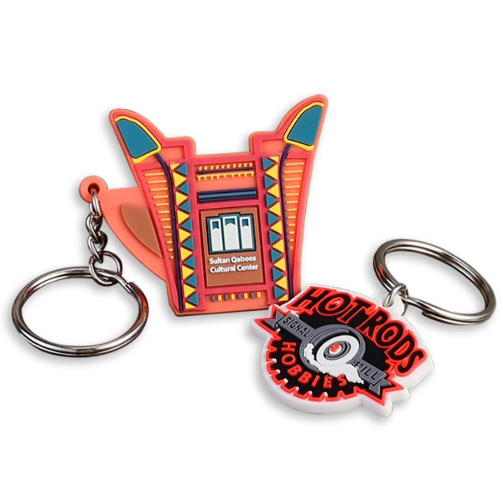 1.75" Custom 3D PVC Keychain