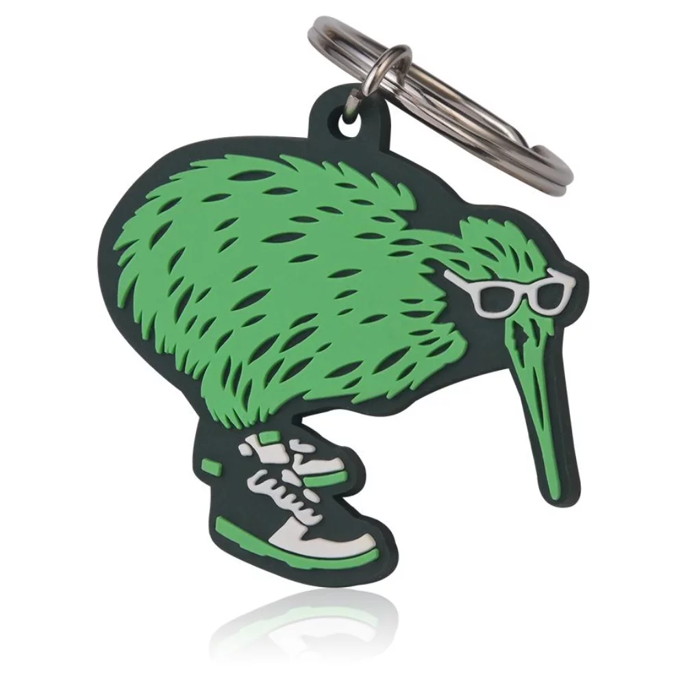 1.5" Custom 2D PVC Keychain