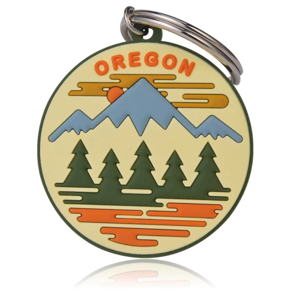 1.5" Custom 3D PVC Keychain