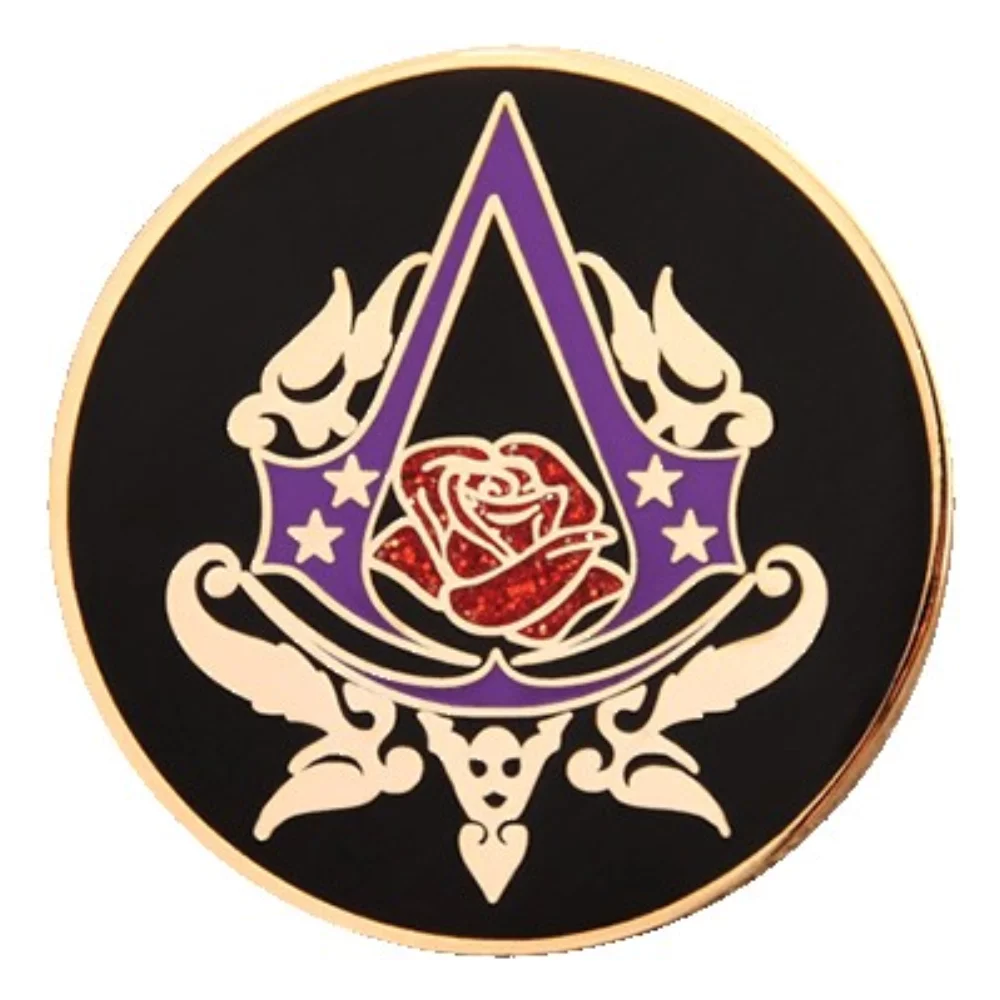 1/2" Cloisonne/Hard Enamel Pin