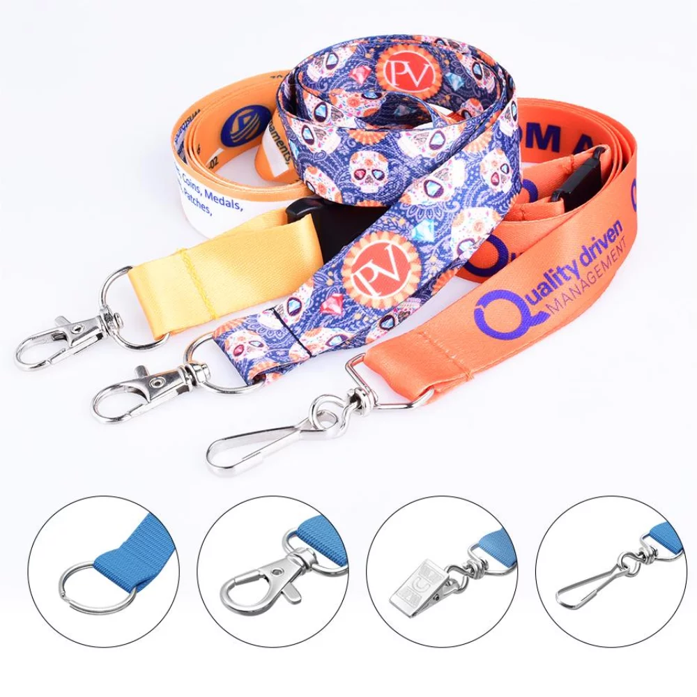 1/2" Dye Sublimated Lanyard